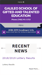 Mobile Screenshot of galileo.vesd.net